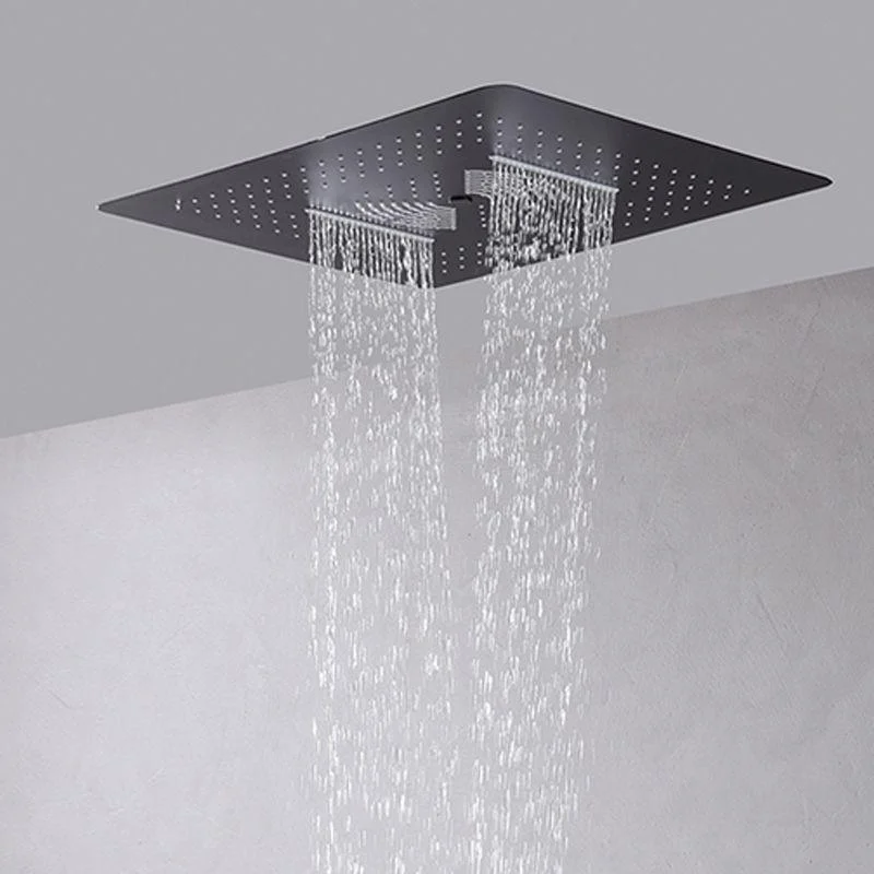 Shower Set All Copper into The Wall Concealed Digital Display Shower Set -Bathlova