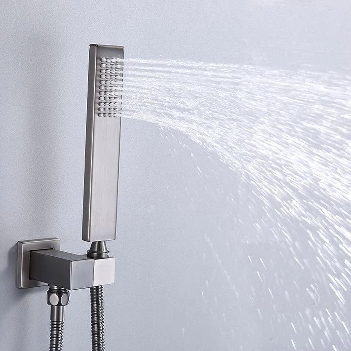 Shower System Massage Jet Lever Handheld Shower Head Shower Combo -Bathlova