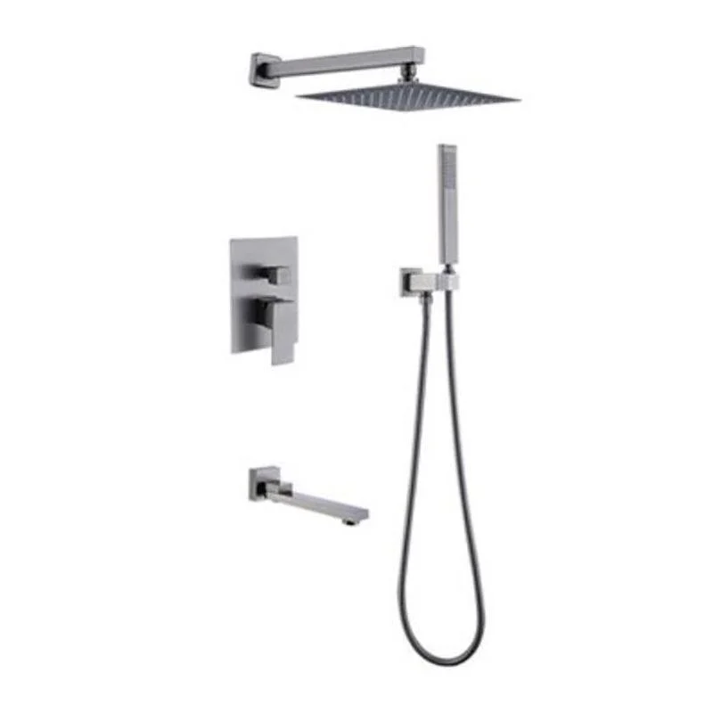 Shower System Massage Jet Lever Handheld Shower Head Shower Combo -Bathlova