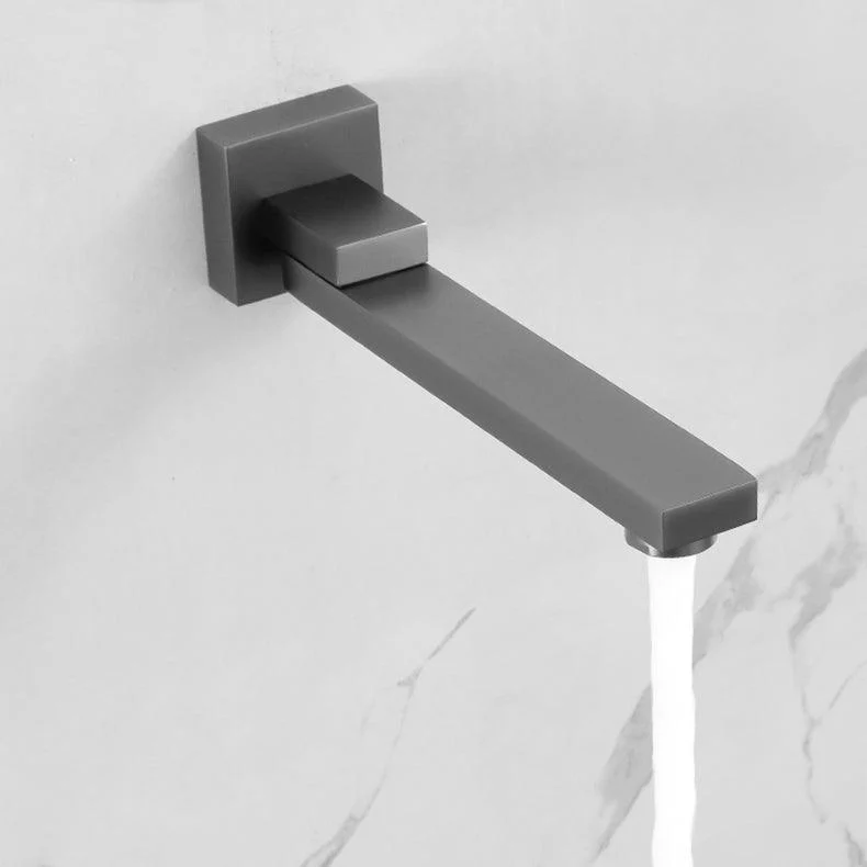 Shower Trim Square Massage Jet Rain Wall Mounted Shower System -Bathlova