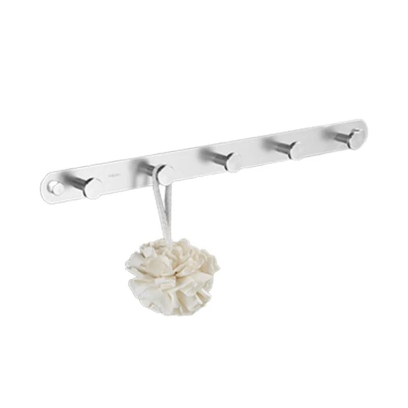 Silver Bathroom Hardware Set Modern Bathroom Accessory as Individual or as A Set -Bathlova