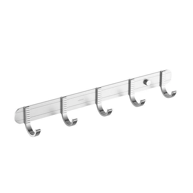 Silver Bathroom Hardware Set Modern Bathroom Accessory as Individual or as A Set -Bathlova