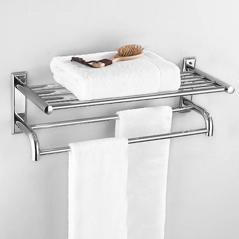 Silver Contemporary Bathroom Accessory As Individual Or As a Set -Bathlova