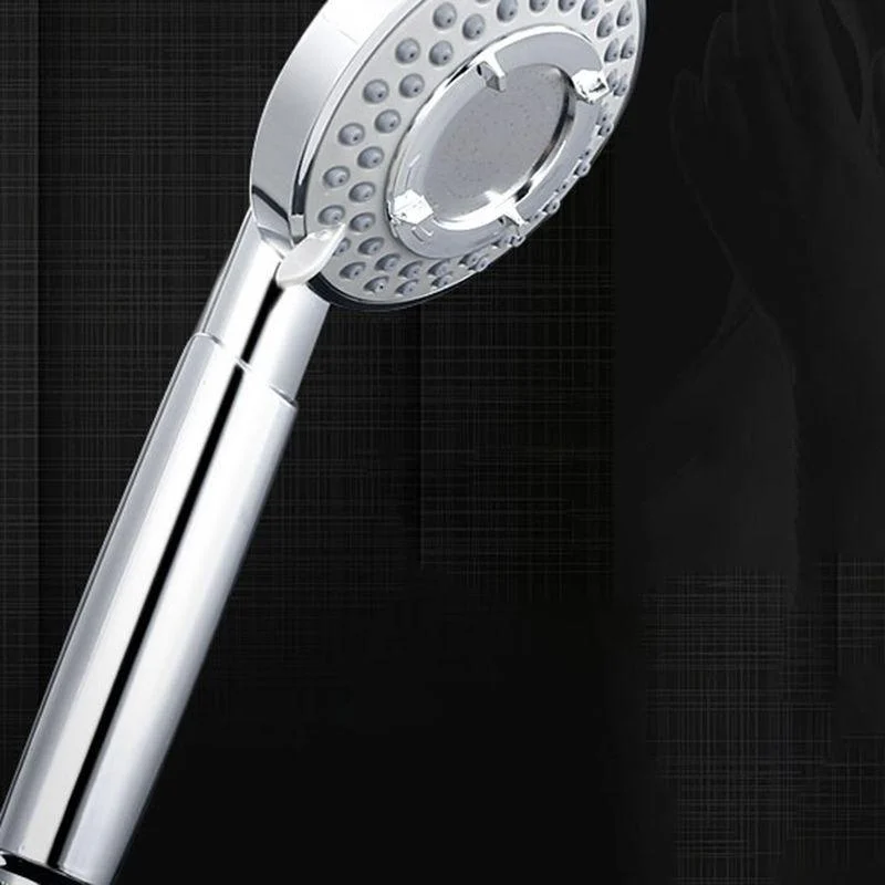 Silver Handheld Shower Head 3 Sprays Stainless Steel Wall-Mount Showerhead -Bathlova