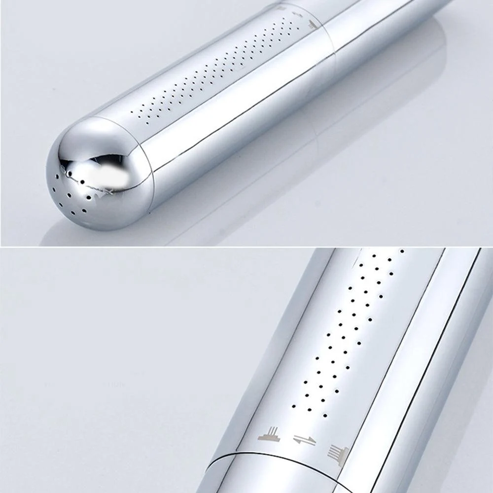 Simple Handheld Shower Head Square 304 Stainless Steel Shower Head -Bathlova