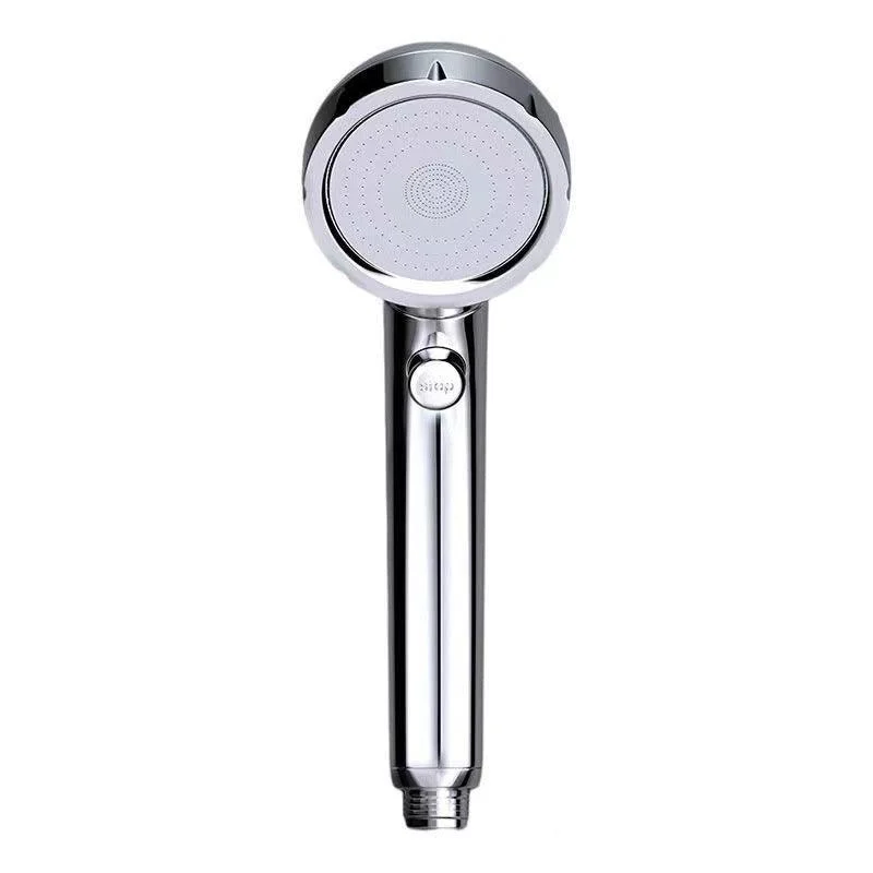 Simple Round Shower Head Round Standard Handheld Shower Heads -Bathlova