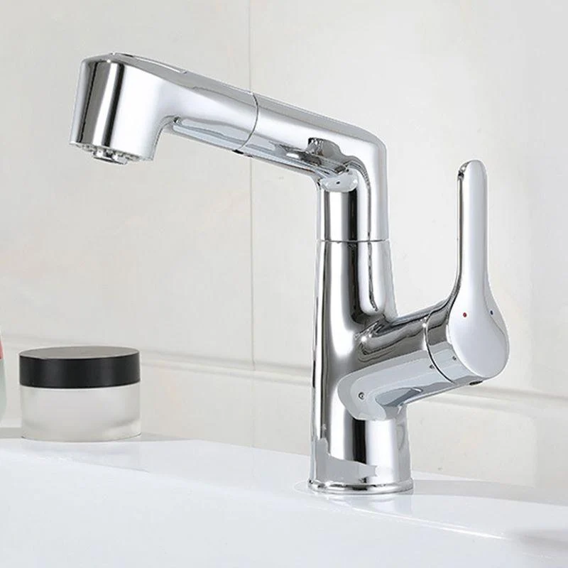 Simplicity Centerset Tap Pure Color Bathroom Vessel Tap -Bathlova