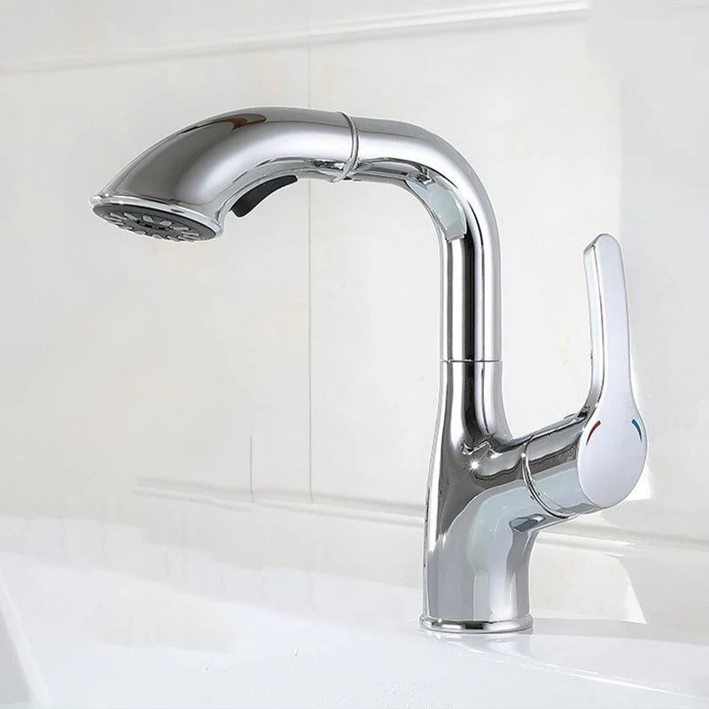 Simplicity Centerset Tap Pure Color Bathroom Vessel Tap -Bathlova