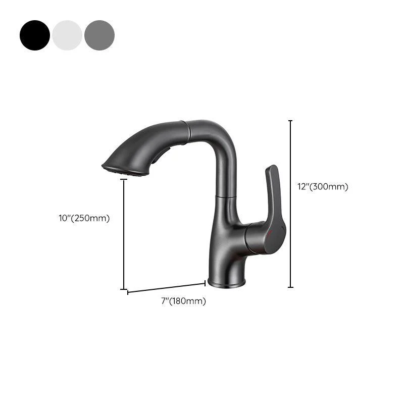 Simplicity Centerset Tap Pure Color Bathroom Vessel Tap -Bathlova