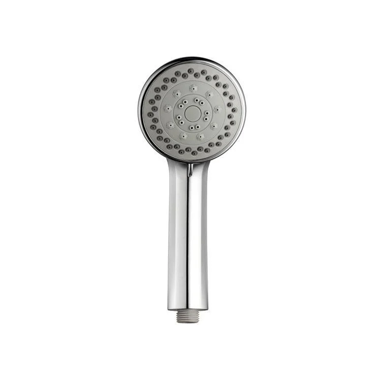 Single Dual Shower Head Square High Arch Shower Head Combo in Chrome -Bathlova