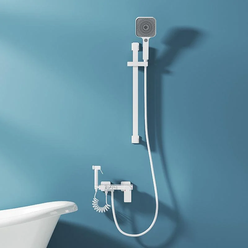 Single Hand Shower Modern Shower Tap Wall Mounted Shower Trim -Bathlova