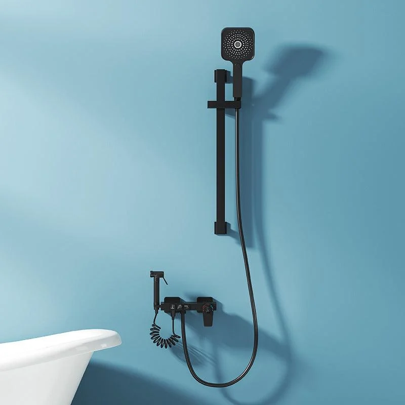 Single Hand Shower Modern Shower Tap Wall Mounted Shower Trim -Bathlova