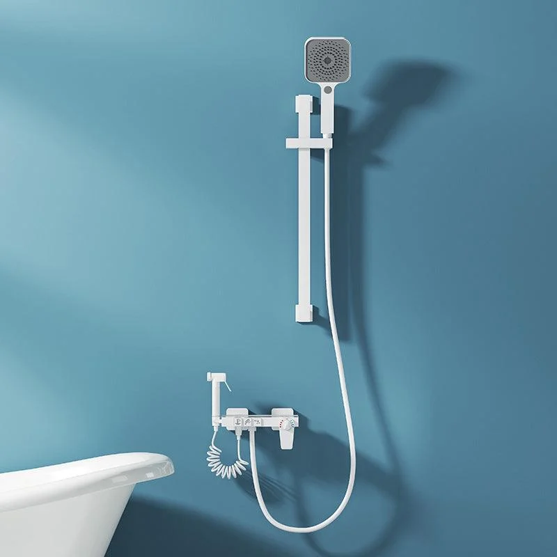 Single Hand Shower Modern Shower Tap Wall Mounted Shower Trim -Bathlova