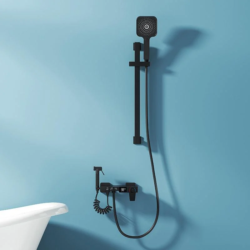 Single Hand Shower Modern Shower Tap Wall Mounted Shower Trim -Bathlova