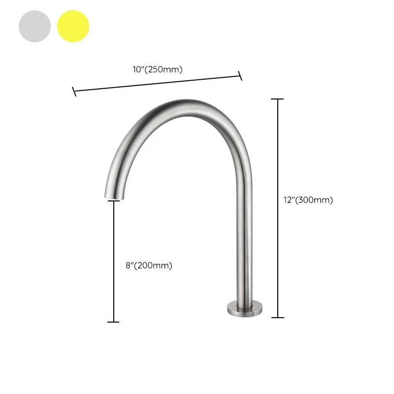 Single Handle Basin Tap Circular Luxury Vanity Sink Tap for Bathroom -Bathlova