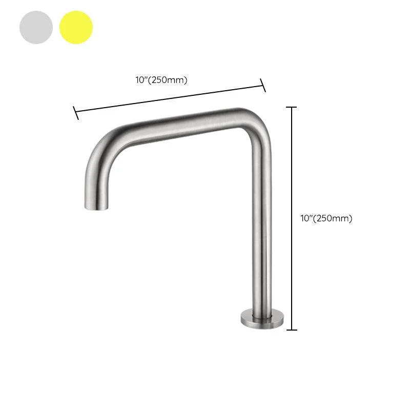 Single Handle Basin Tap Circular Luxury Vanity Sink Tap for Bathroom -Bathlova