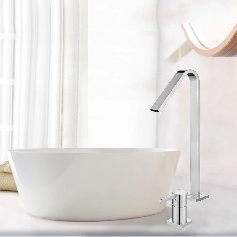 Single Handle Basin Tap Contemporary Luxury Bathroom Tap -Bathlova