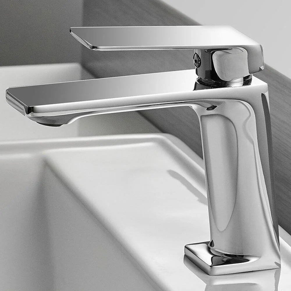 Single Handle Deck Mount Bathroom Sink Tap -Bathlova