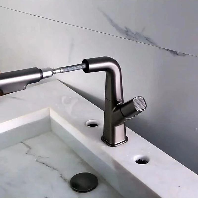 Single Handle Tap Contemporary Style Sink Tap for Bathroom -Bathlova