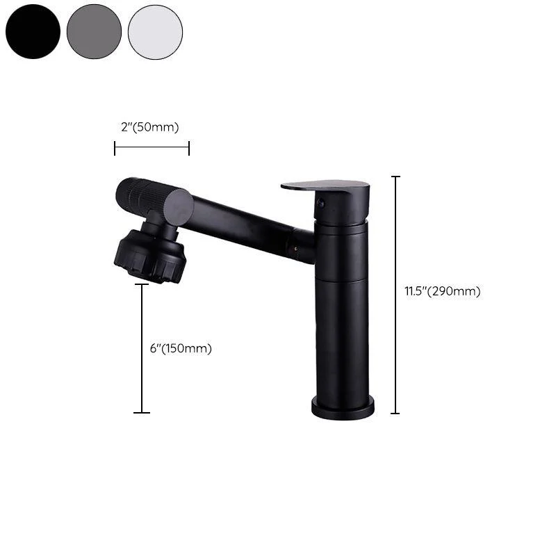 Single Handle Taps Contemporary Style Vessel Sink Taps for Bathroom -Bathlova