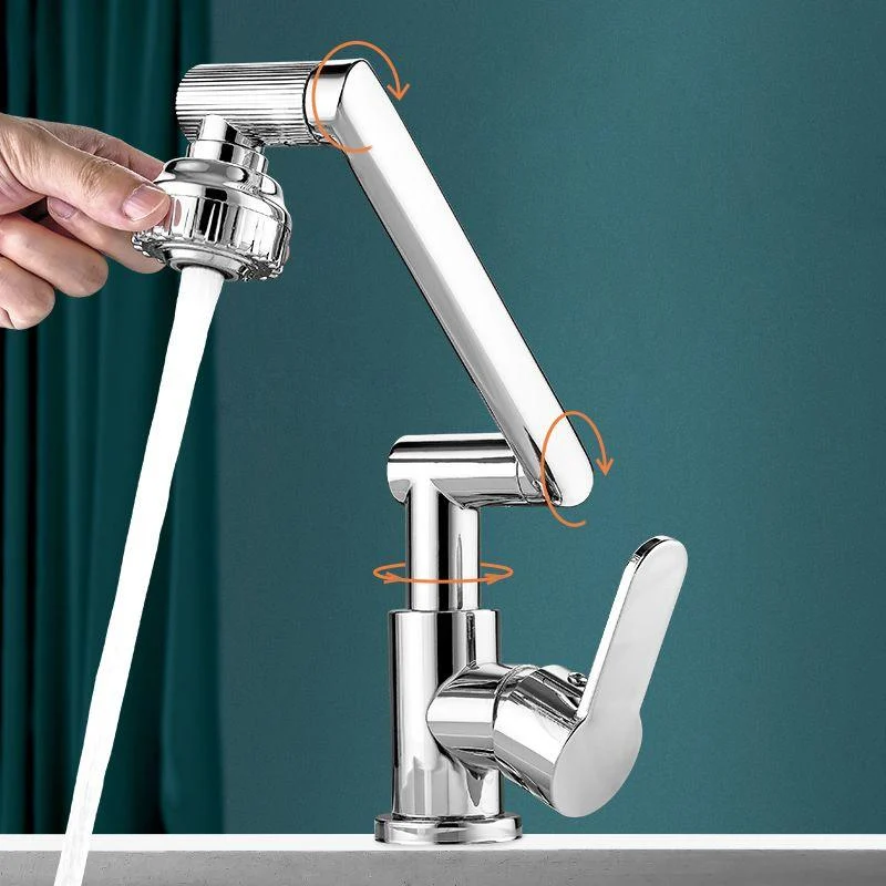 Single Handle Taps Contemporary Style Vessel Sink Taps for Bathroom -Bathlova