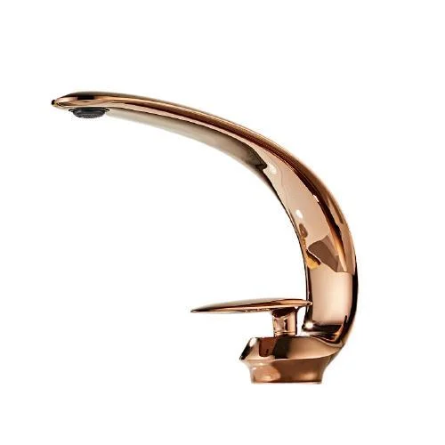 Single Hole Deck Mount Bathroom Crane Basin Tap -Bathlova