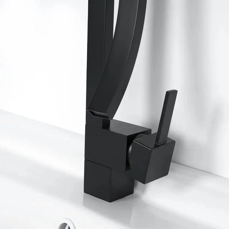 Single-Hole Deck Mounted Waterfall Bathroom Tap -Bathlova