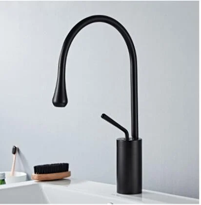 Single Lever 360 Rotation Spout Modern Tap Mixer Tap -Bathlova