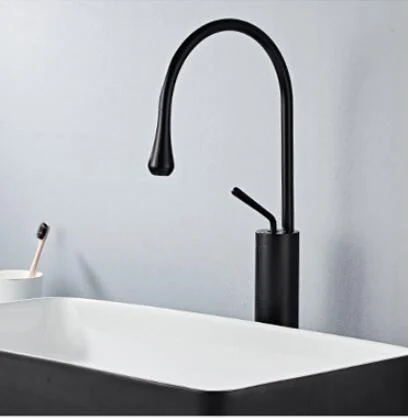 Single Lever 360 Rotation Spout Modern Tap Mixer Tap -Bathlova