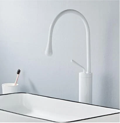 Single Lever 360 Rotation Spout Modern Tap Mixer Tap -Bathlova