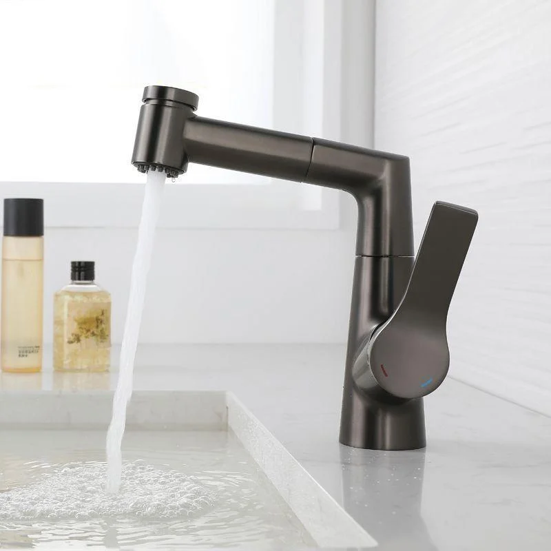 Single Lever Handle Taps Contemporary Centerset Taps for Bathroom -Bathlova