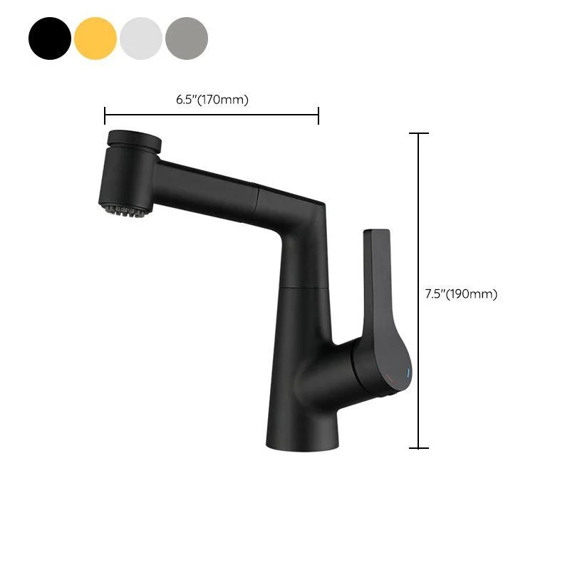 Single Lever Handle Taps Contemporary Centerset Taps for Bathroom -Bathlova