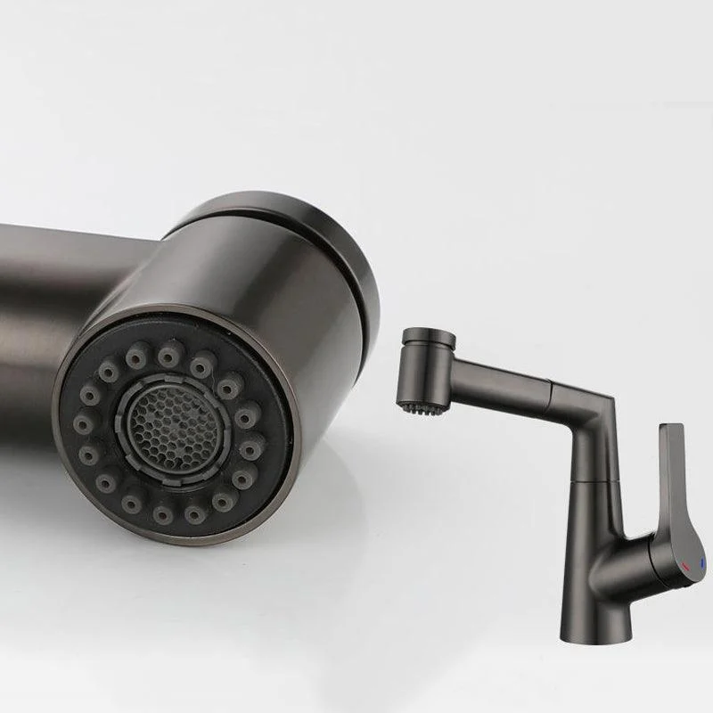 Single Lever Handle Taps Contemporary Centerset Taps for Bathroom -Bathlova