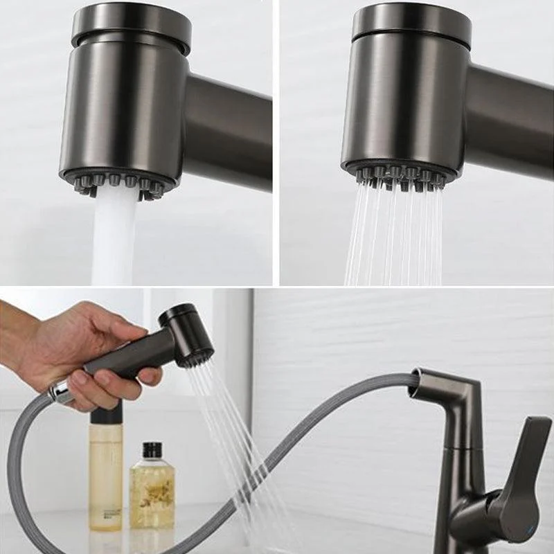 Single Lever Handle Taps Contemporary Centerset Taps for Bathroom -Bathlova