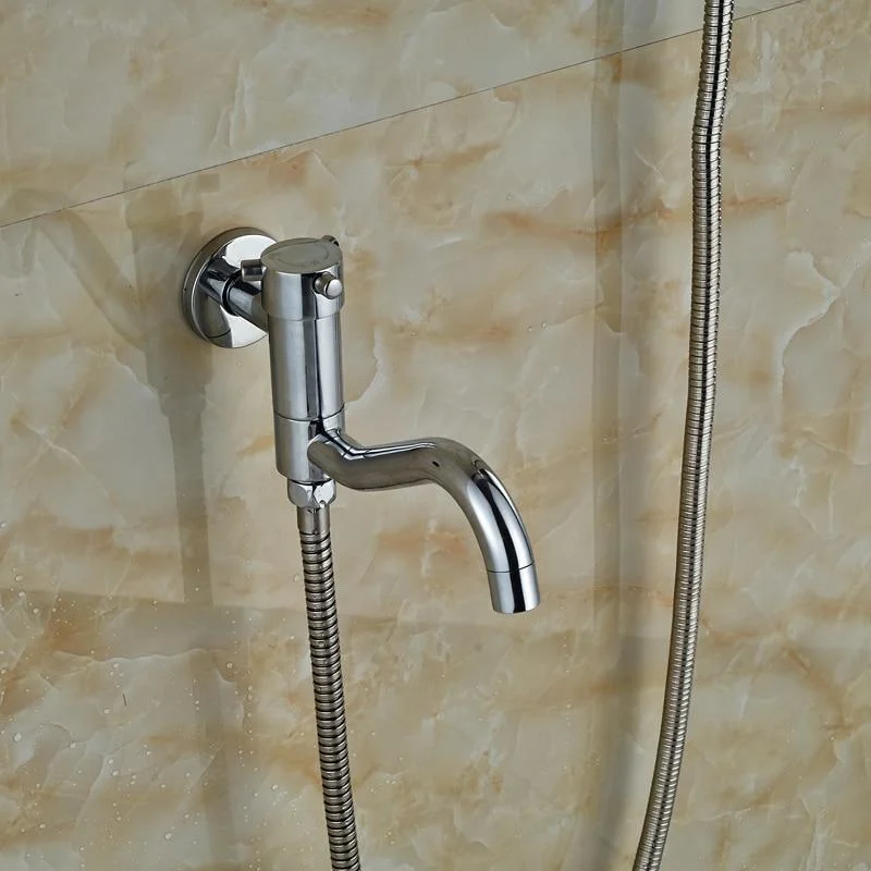 Single Lever Modern Shower Water Taps with Accessories -Bathlova