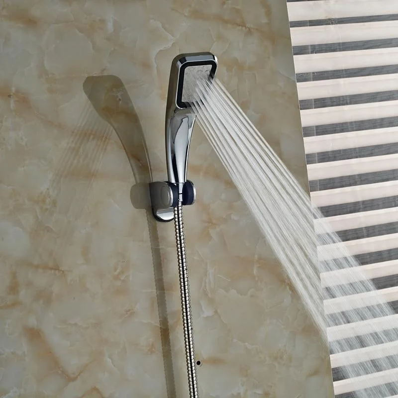 Single Lever Modern Shower Water Taps with Accessories -Bathlova