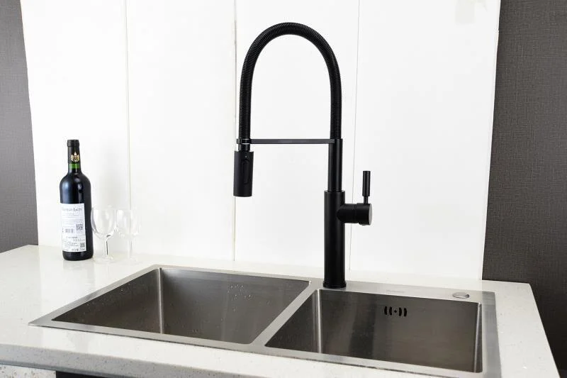 Single Lever Pull-out Kitchen Sink Tap -Bathlova