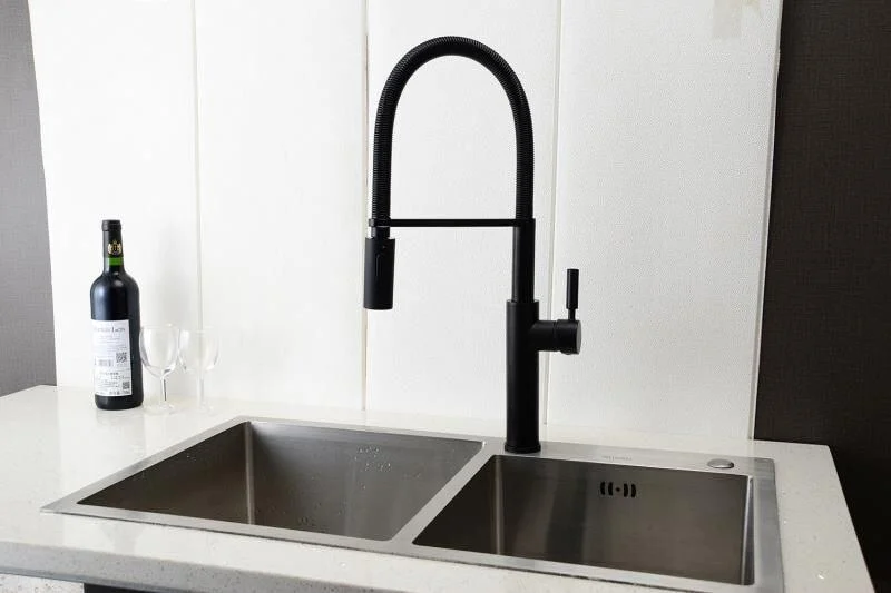 Single Lever Pull-out Kitchen Sink Tap -Bathlova