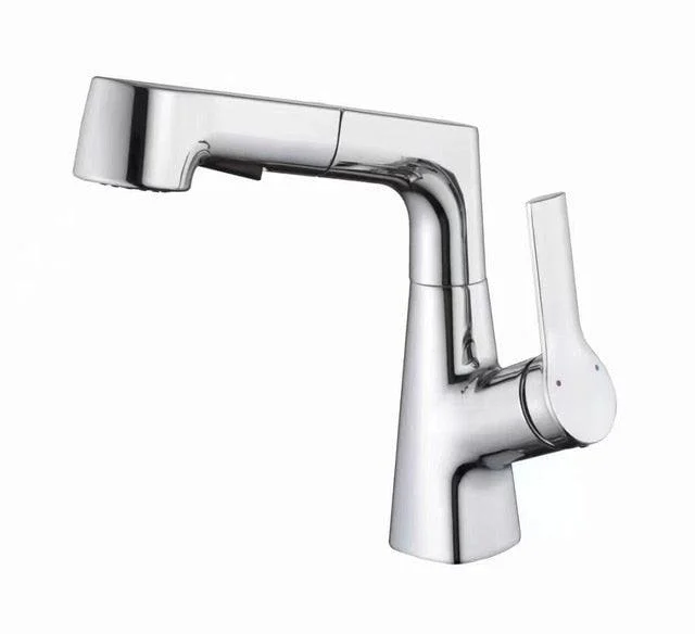 Sink Basin Grey Stainless Steel Water Washing Deck Mounted Mixer Tap -Bathlova