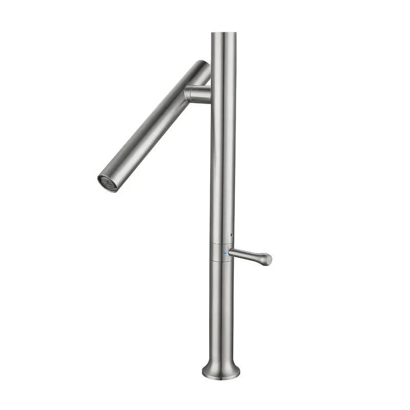 Sink Kitchen Tap Stainless Steel Single Handle 360 Rotation Tap -Bathlova