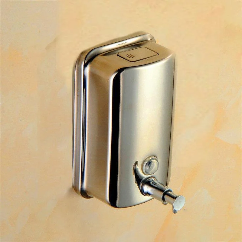 Soap Dispenser Wall Mount Hand Liquid Soap Dispenser Shampoo Dispenser -Bathlova