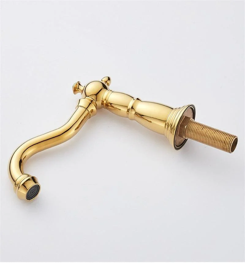 Solid Brass 3 Hole Widespread Bathroom Tap -Bathlova