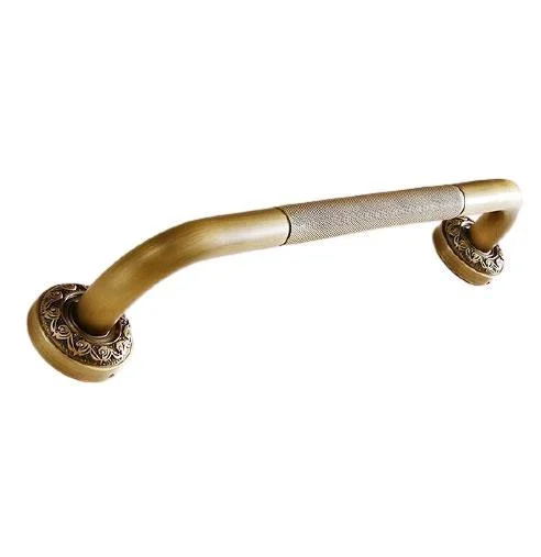 Solid Brass Bathroom Shower Grab Bar -Bathlova