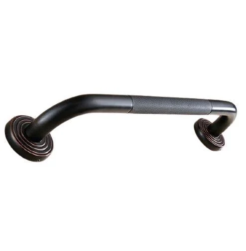 Solid Brass Bathroom Shower Grab Bar -Bathlova