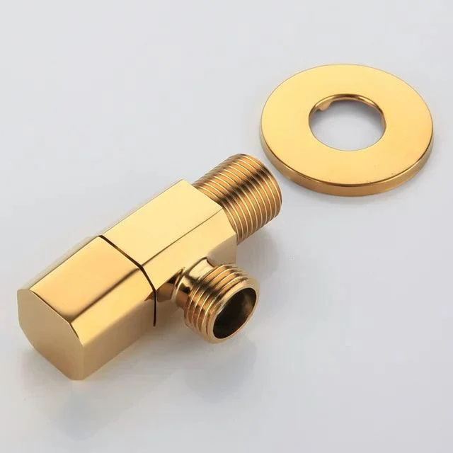 Solid Brass G1/2 Angle Valve Switch Valve For Bathroom -Bathlova