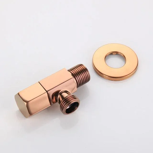 Solid Brass G1/2 Angle Valve Switch Valve For Bathroom -Bathlova