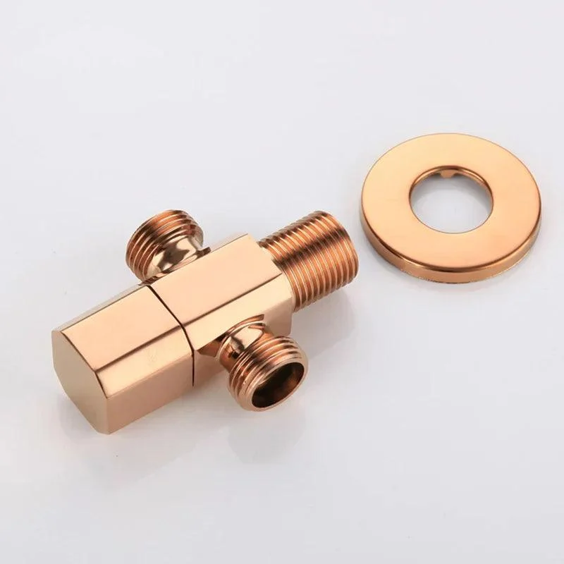 Solid Brass G1/2 Angle Valve Switch Valve For Bathroom -Bathlova