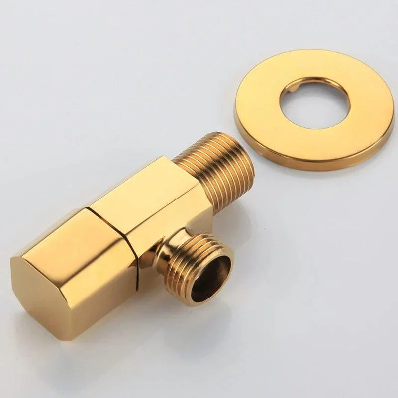 Solid Brass G1/2 Angle Valve Switch Valve For Bathroom -Bathlova