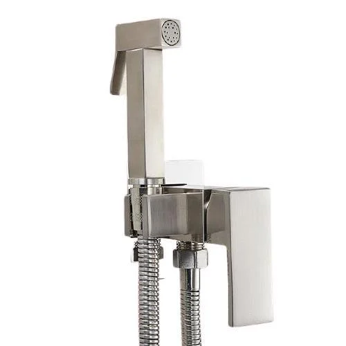 Solid Brass Square Bidet Shower Sprayer Head Tap Bidet In 4 Colors -Bathlova