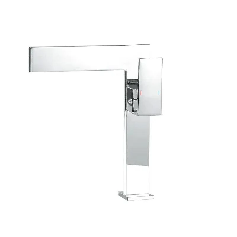 Solid Brass Ultra Thin Single Handle Bathroom Tap -Bathlova